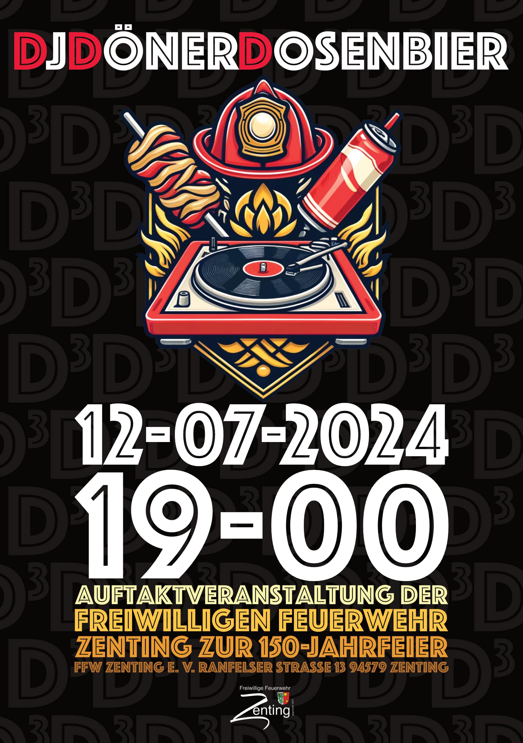 Plakat zum Gründungsfest 2024